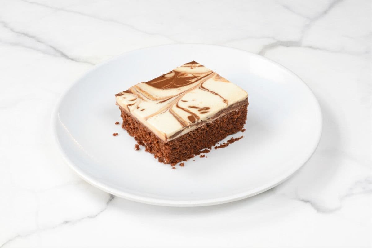 Dark and White Chocolate Mousse Cake