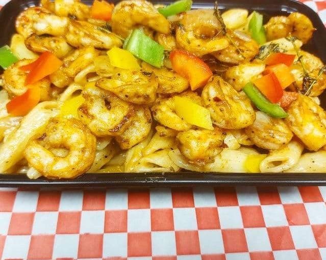 Jerk Shrimp Pasta
