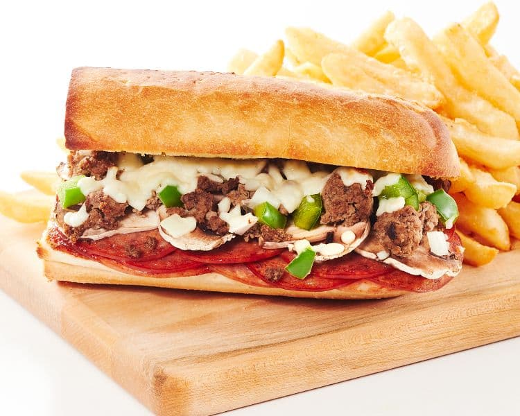 Half-size The Works Sub Combo