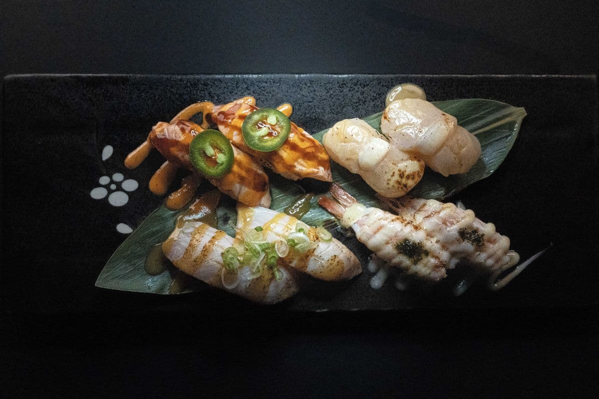71. Torched Sushi Combo