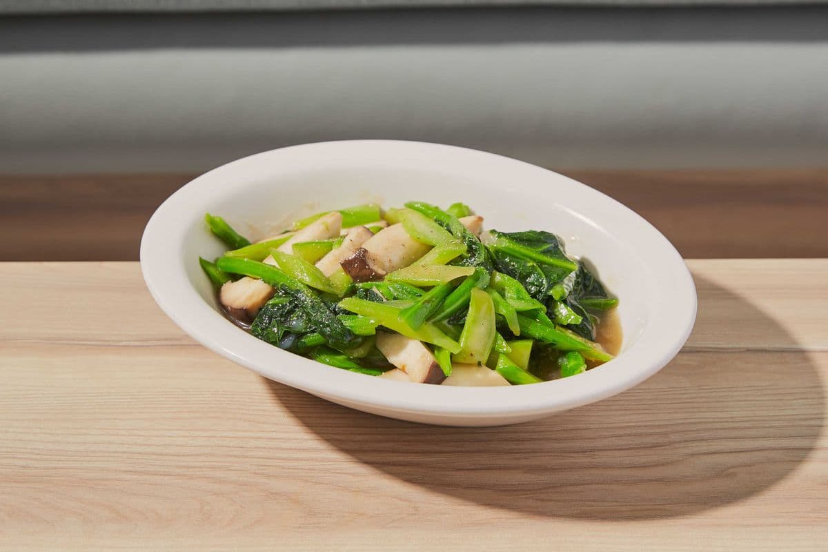 Oyster Mushroom Gai Lan