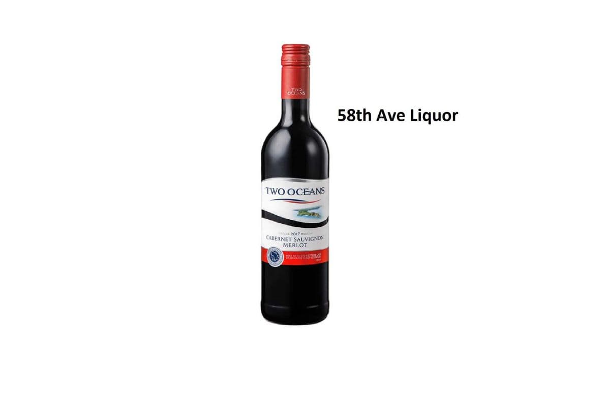 TWO OCEANS CABERNET SAUVIGNON MERLOT 750MLK (1 x 750 ML)
