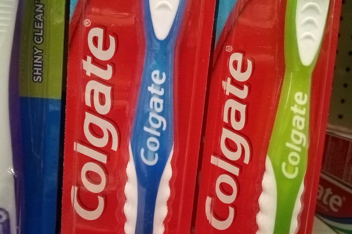 Colgate toothbrush