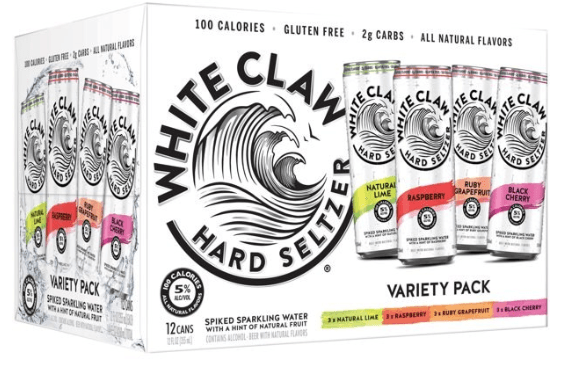 12c White Claw Iced Tea Variety (12 x 355mL)