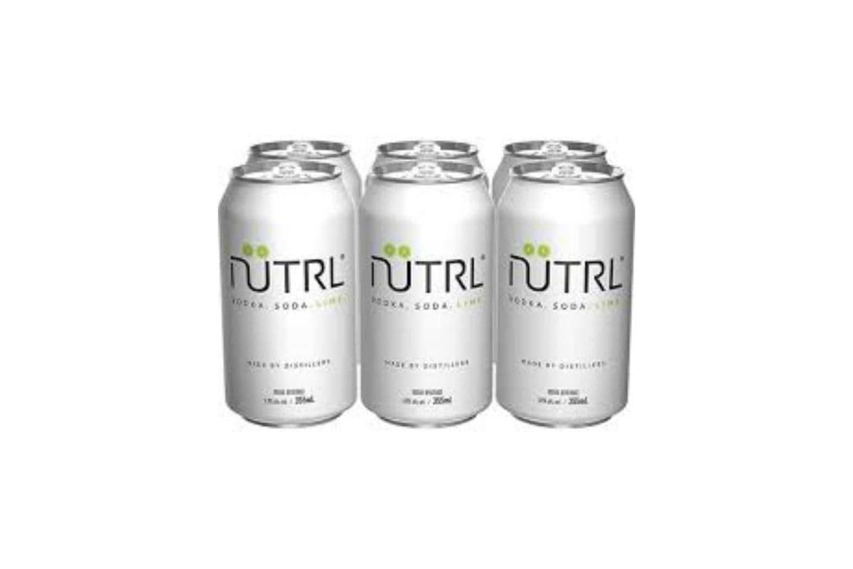 Nutrl Vodka Soda Lime (6 x 355 ml cans)