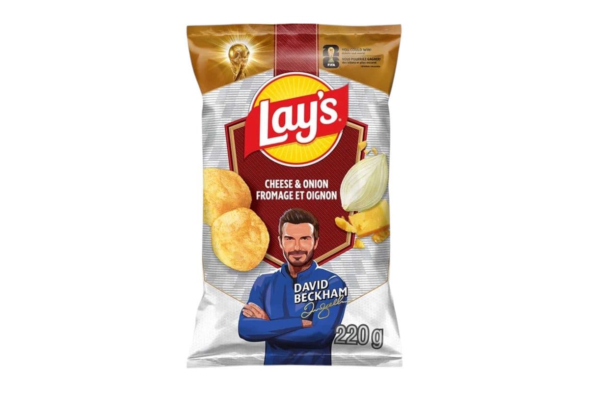 Lays Cheese & Onion (220gm) (270 Cal)