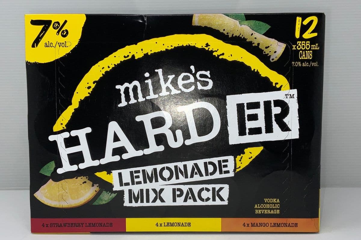 MIKE'S HARDer LEMONADE MIX (12 x 355ml)
