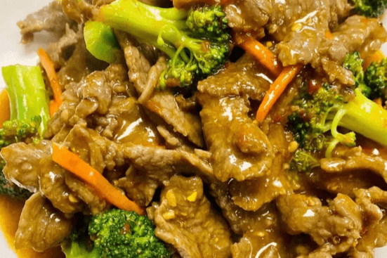 Beef with Satay Sauce