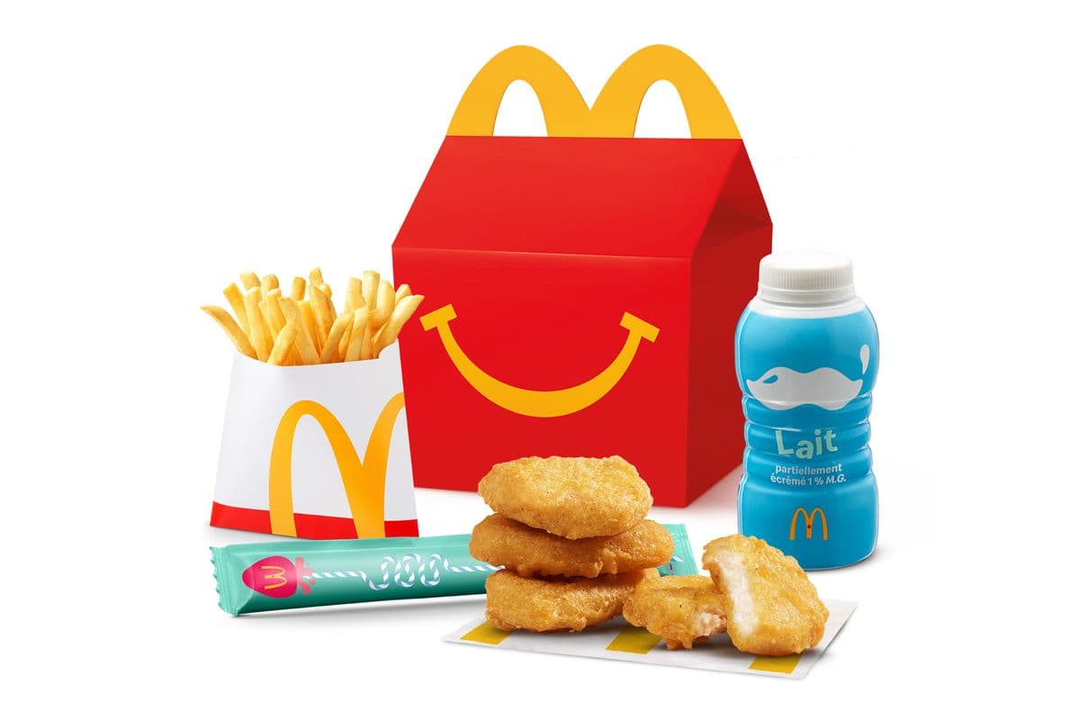 Joyeux festin 4 McCroquettes - P frites [480-660 Cal]