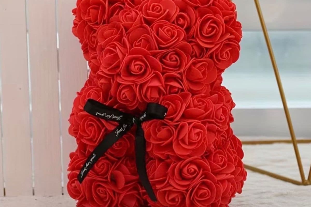 Mini Rose Bear