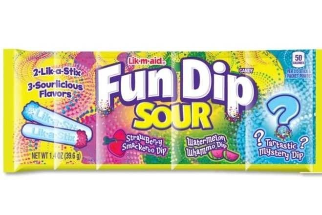 Fun Dip Surs 39.6g/ Fun Dip Sour 39.6g