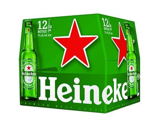 Heineken Pale Lager, 12 x 330 ml