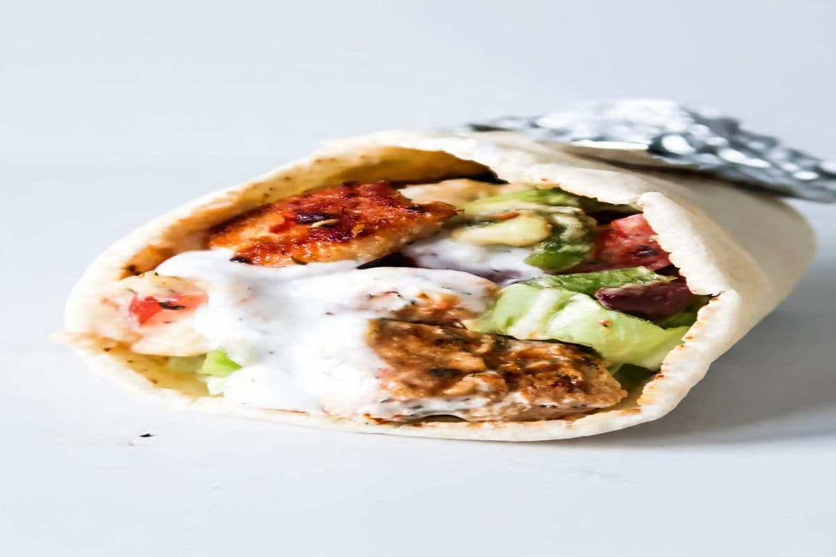 Greek Chicken Wrap