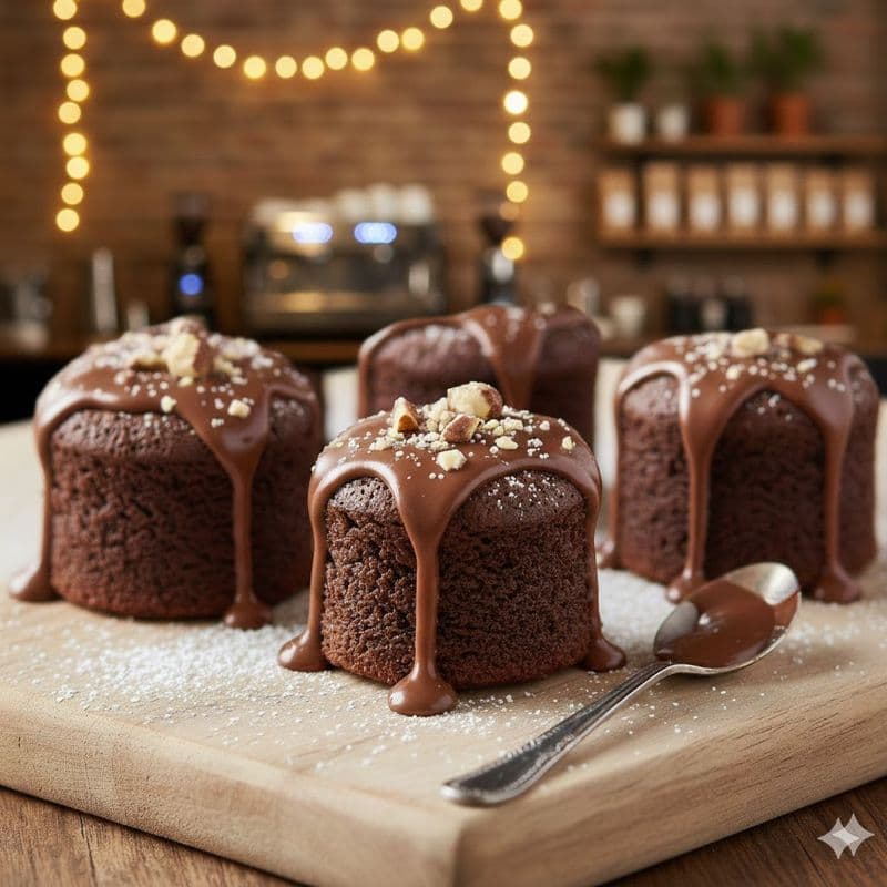 4 Sparta Brownies / 4 Sparta Brownies avec nutella