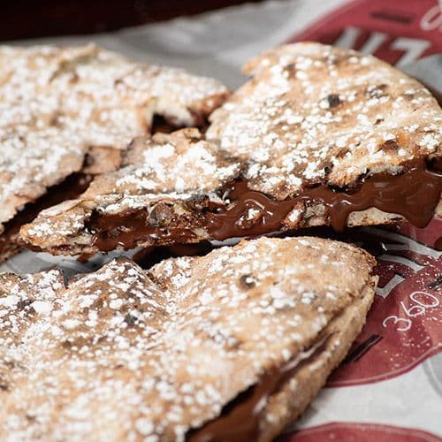 Solo Nutella Pizza
