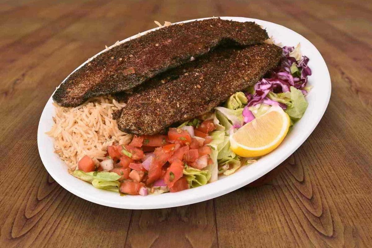 Fish Dinner (Sea Bass)