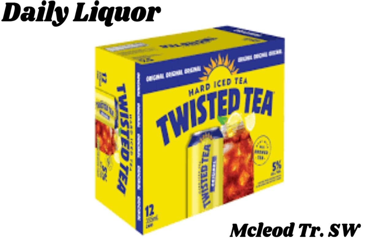 TWISTED TEA ORIGINAL HARD ICED TEA 12 CANS (1 x 355ML)