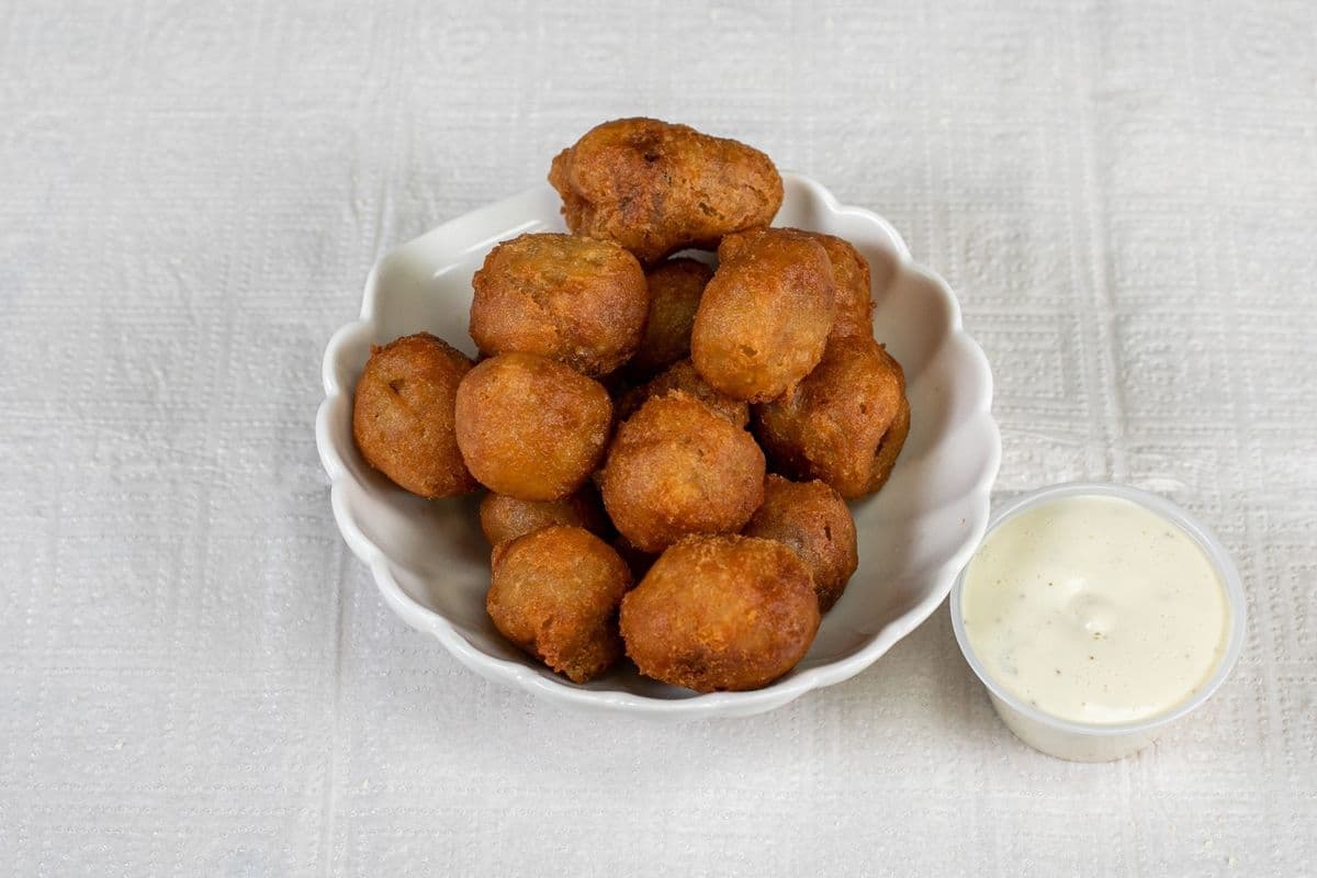 Battered Mushrooms