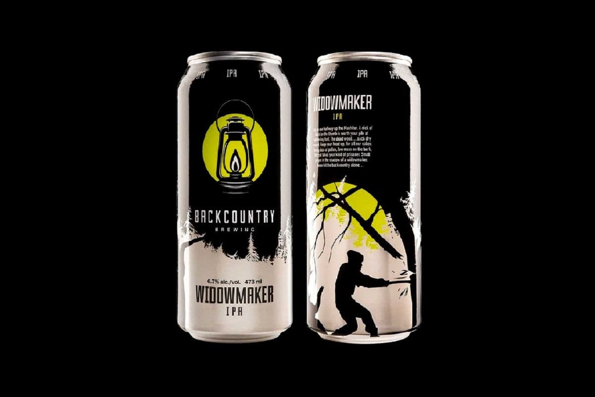 Backcountry Widowmaker IPA (4 Pack Cans) (4 x 473 ml)