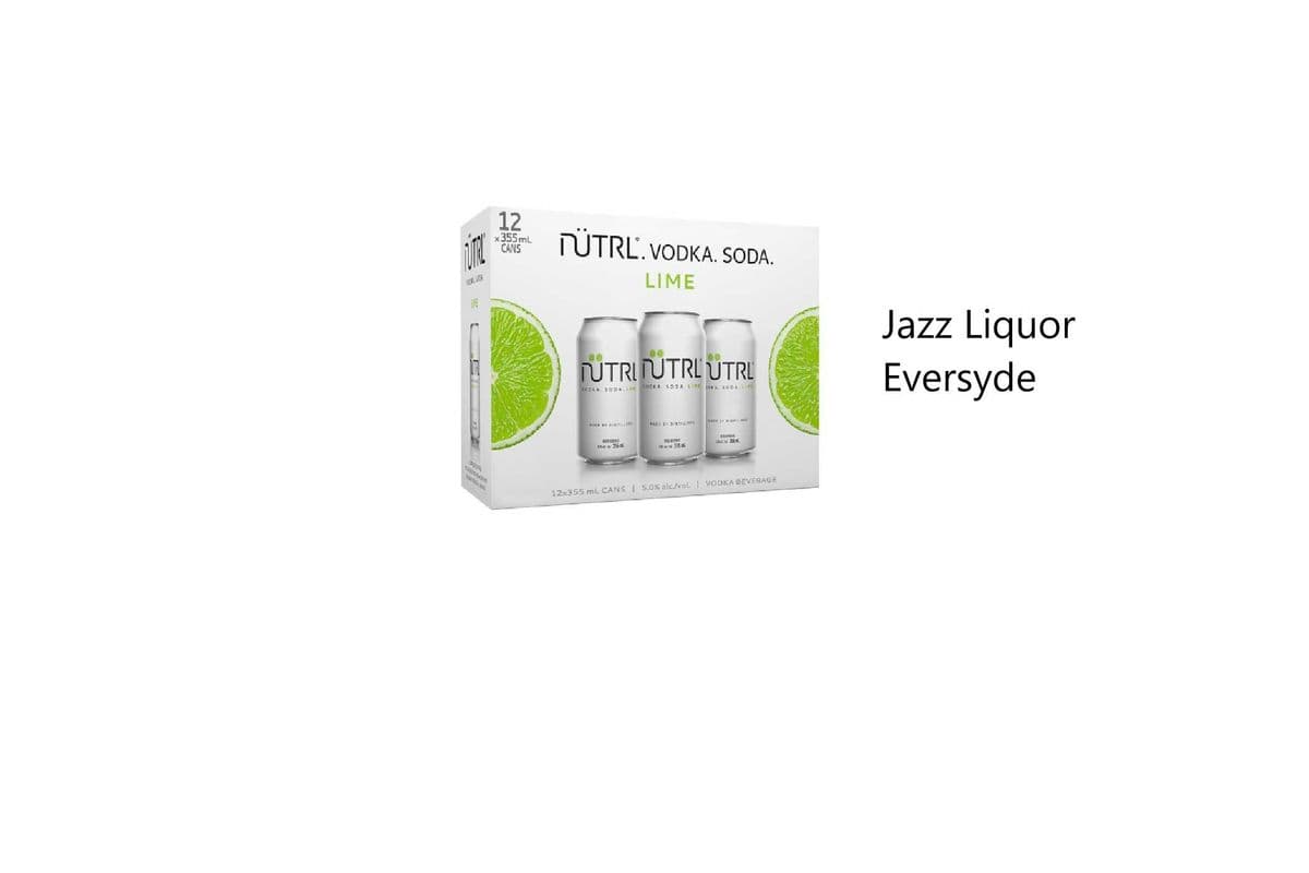 NUTRL VODKA SODA LIME 12pkc (1 x 12x355ML)
