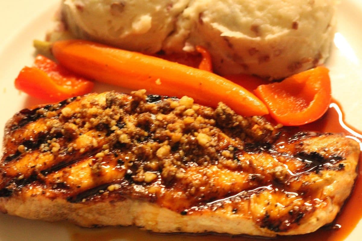 Maple Walnut Salmon