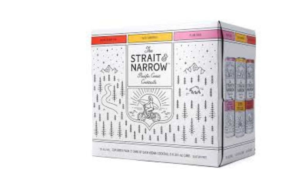 Strait and Narrow Explorer Vodka (6 x 355ML Cans)