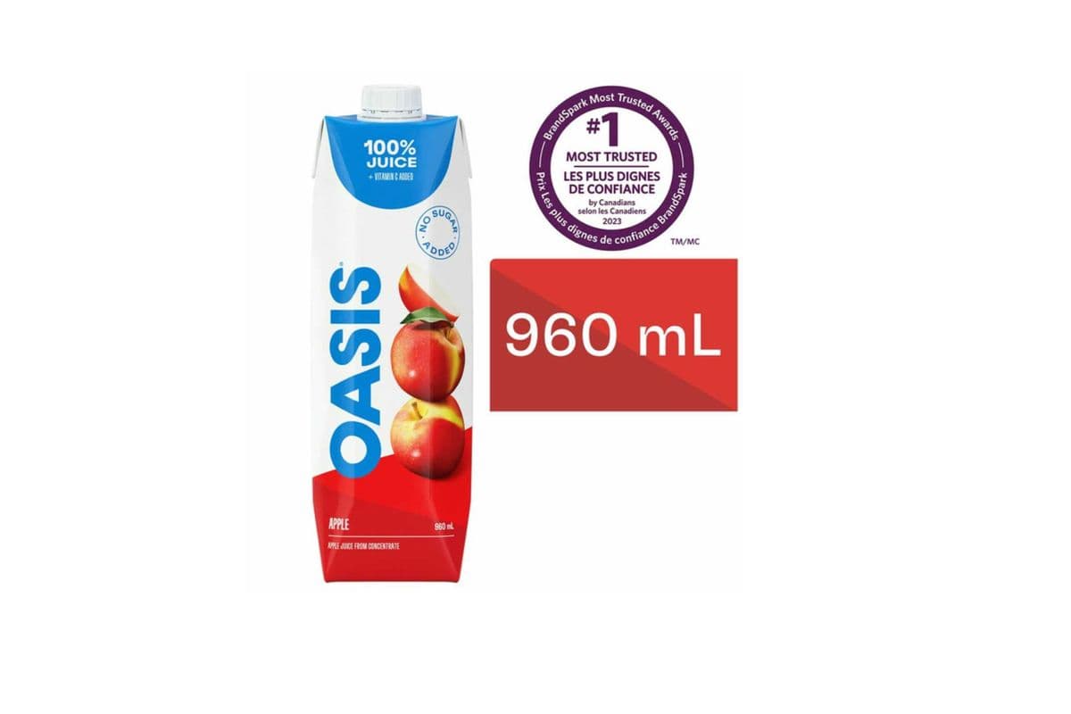 OASIS APPLE JUICE (960ML)