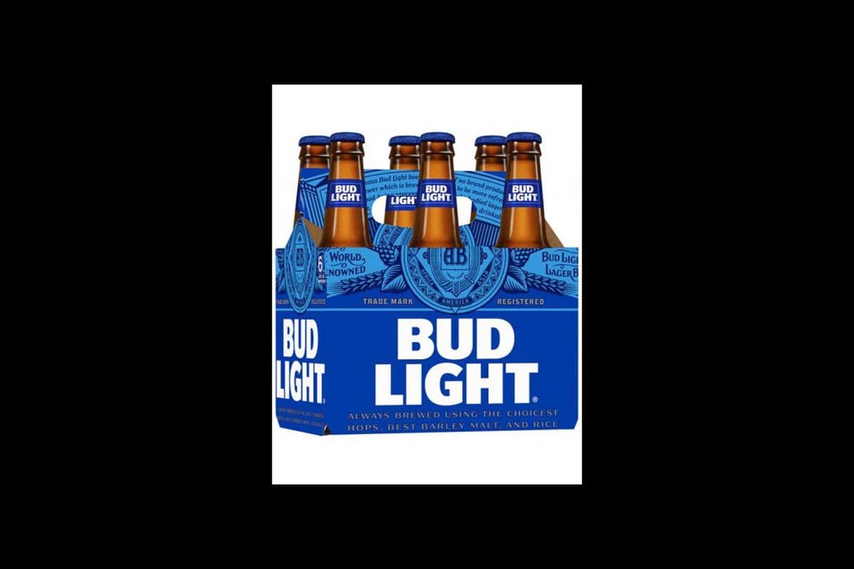 BUD LIGHT (6 x 341 ML BOTTLE) (6 x 341ML)