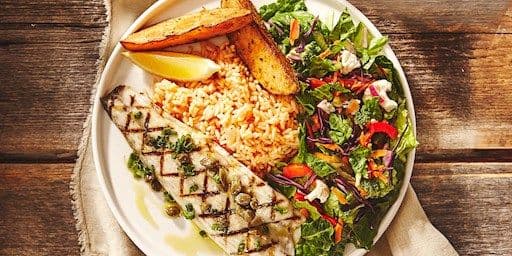 Mediterranean sea bass fillet / Filet de loup de mer méditerranéan