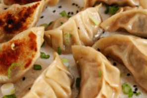 Pan-Fried Pot Stickers (6 pcs)