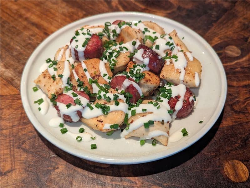 Pierogi & Sausage