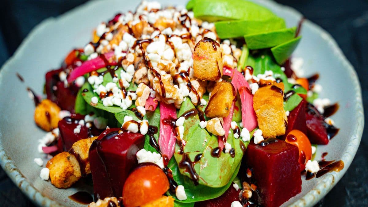 Roasted Beet Root Salad