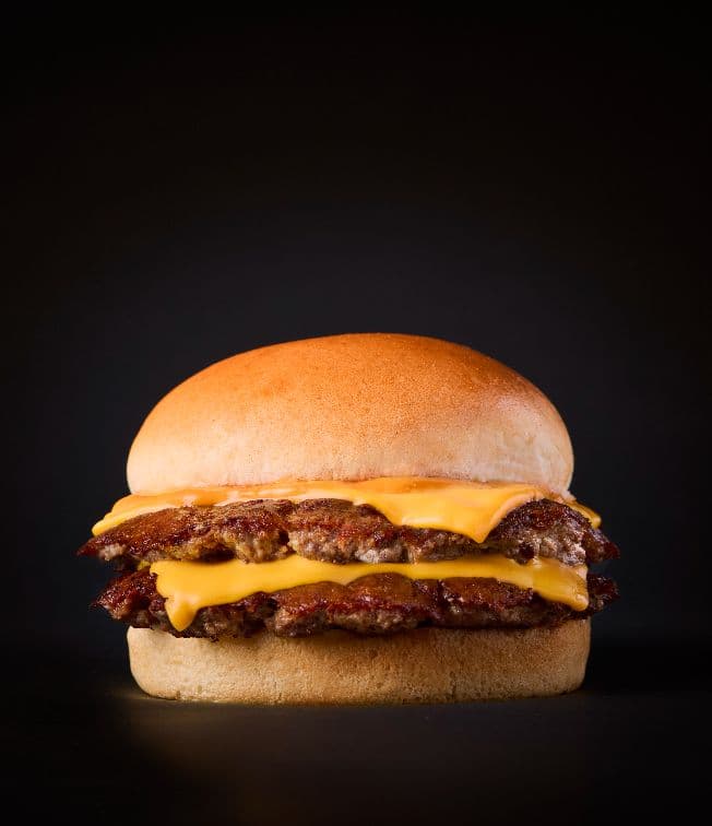 BURGER ONLY The Purist Double Cheeseburger - CALS 810