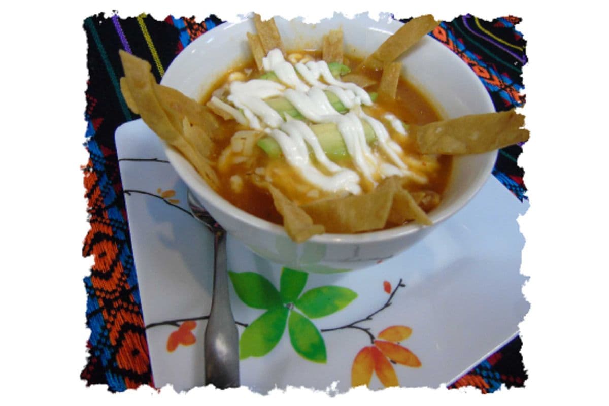 Sopa Azteca