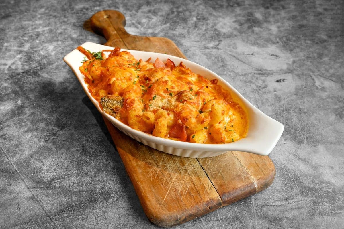 Mac&Cheese a la Biere, Truffe et Bacon / Truffle and Bacon Beer Mac&Cheese