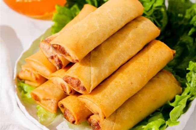 2. Vegetable Spring Roll (2 pcs)