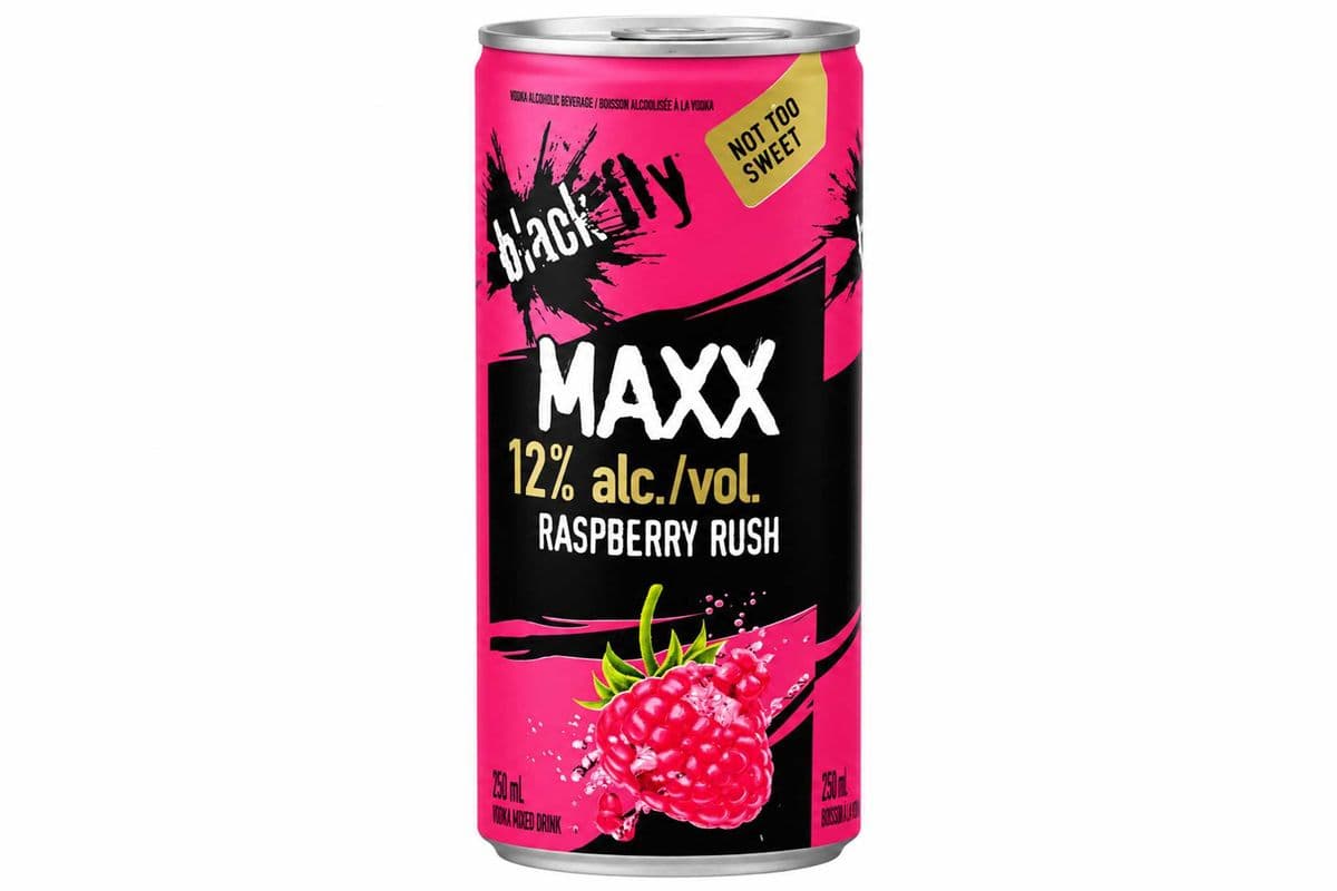 Black Fly Raspberry Maxx Can (1 x 250ml)