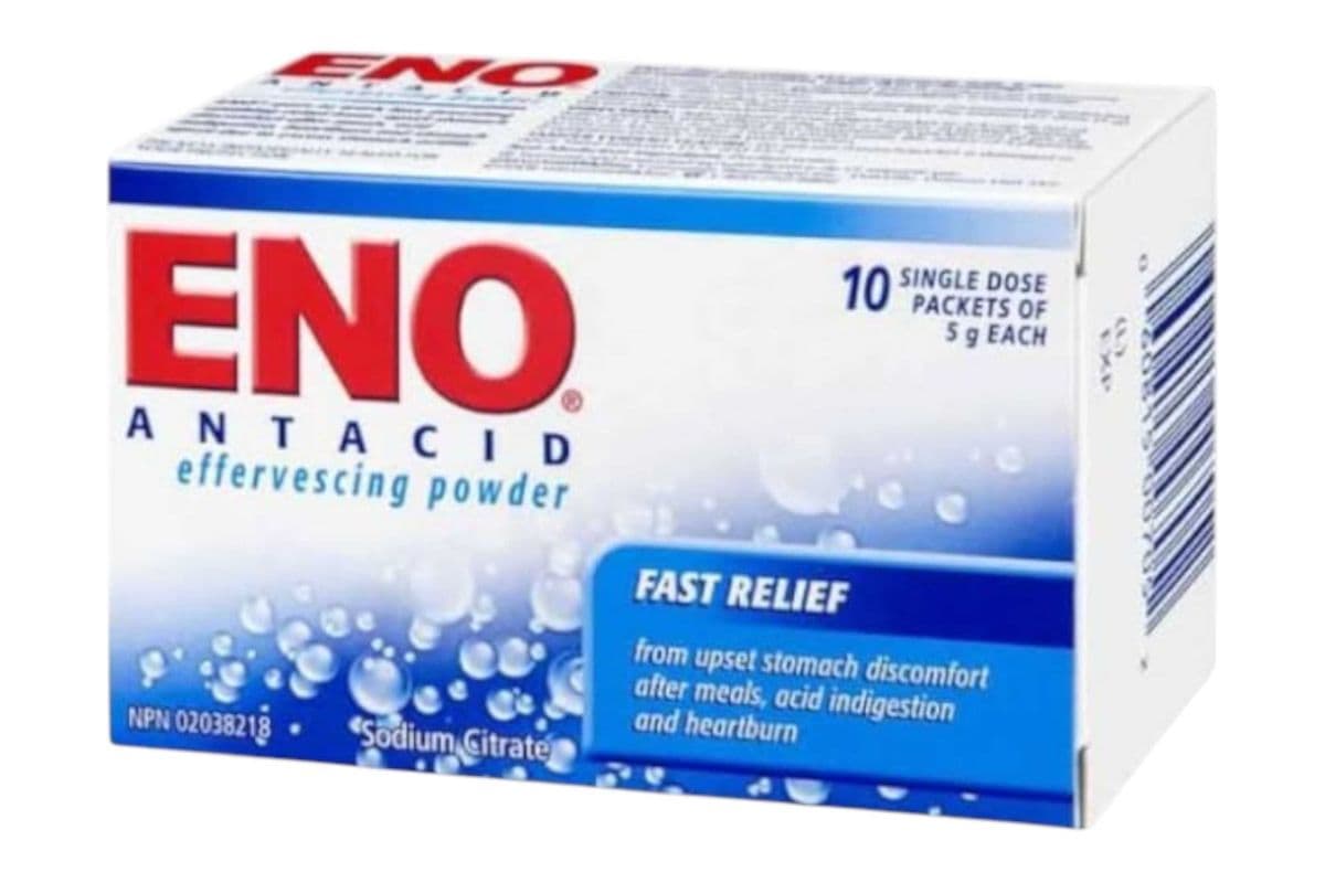 Eno Antacid Effervescing Powder (10 Packs)