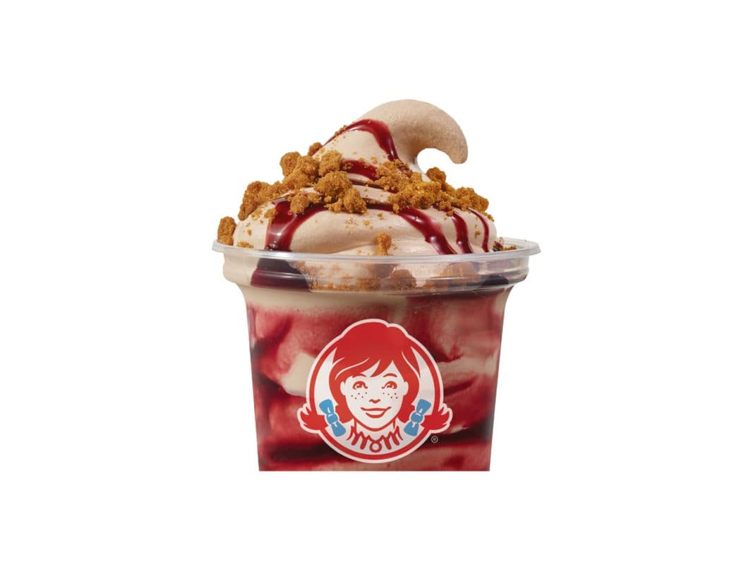 Petit Frosty🅫 Croustade Aux Cerises, Au Chocolat / Small Cherry Crumble Frosty®, Chocolate (Cals: 390)