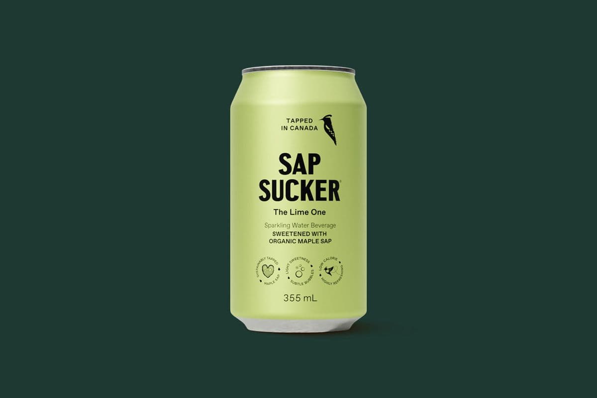 Sapsucker The Lime One Sparkling Water