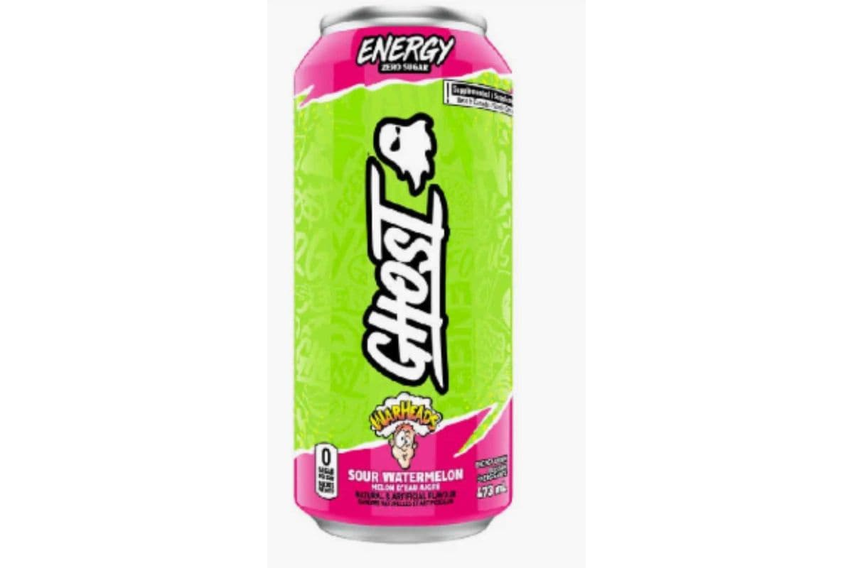 GHOST Energy Drink Warheads Sour Watermelon, 473ml (473 ml)