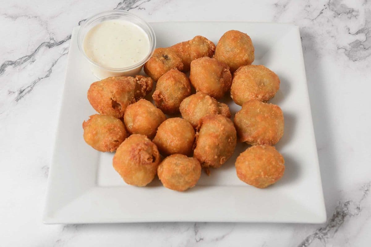 6. Battered Mushroom (8oz)
