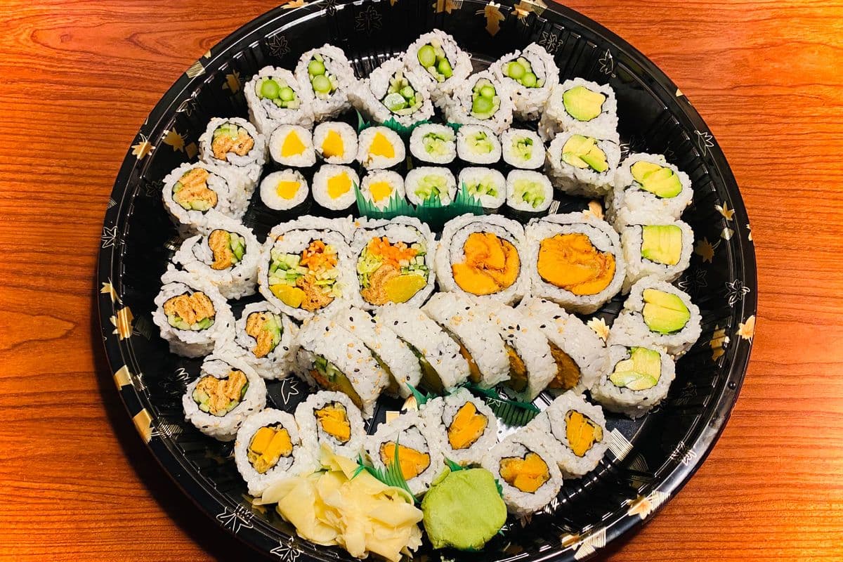 Vegetable Sushi Tray (48 pcs)