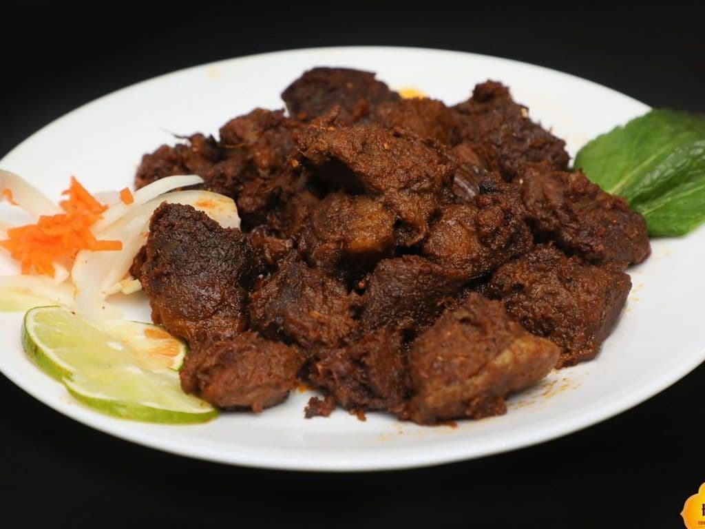 Mutton Ghee Roast / Rôti de Ghee de Agneau