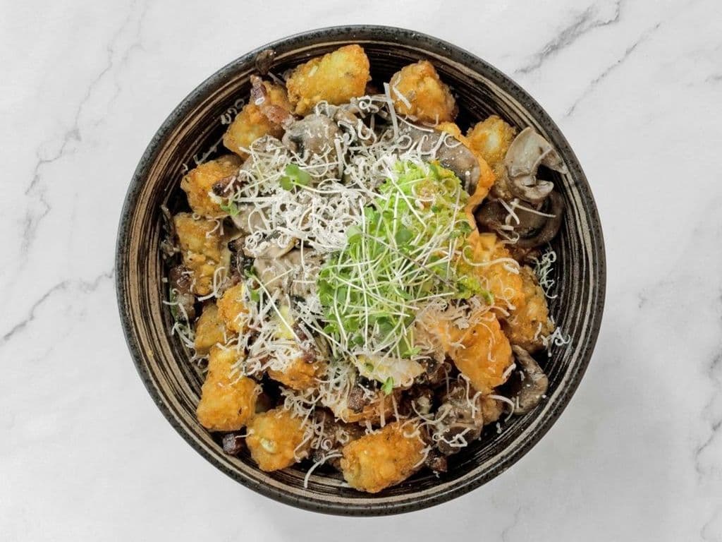 Truffle Bacon Mushroom Bowl