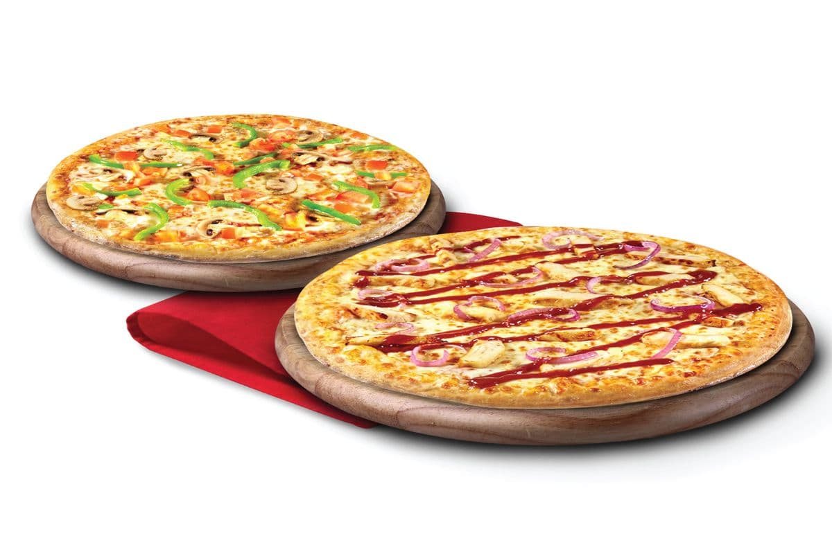 241 Original - Two X-Large Three-Topping Pizza