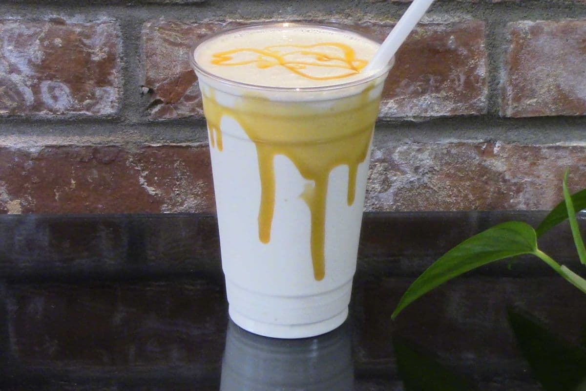 Lait frappé caramel / Caramel Milkshake