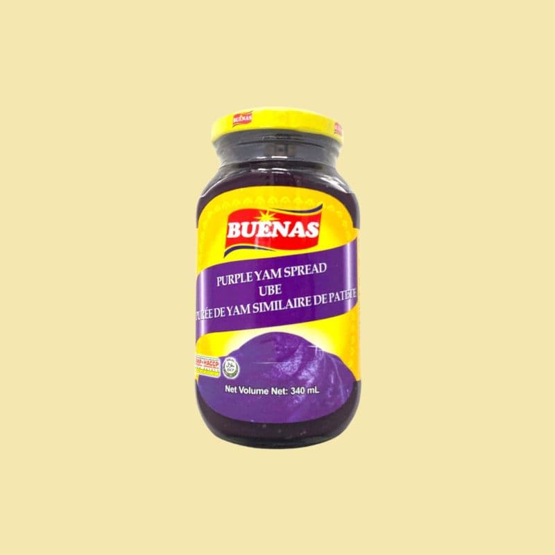 Purple Yam (Ube Halaya), 12oz/340g, Buenas