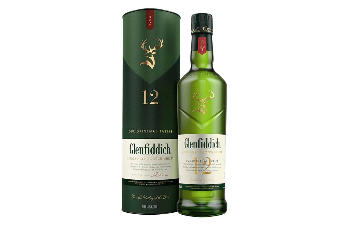 Glenfiddich 12 Year Scotch (1 x 750ml)