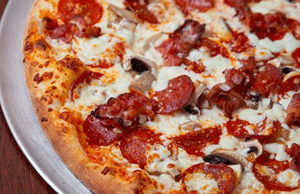 10. 18" Deluxe Pizza